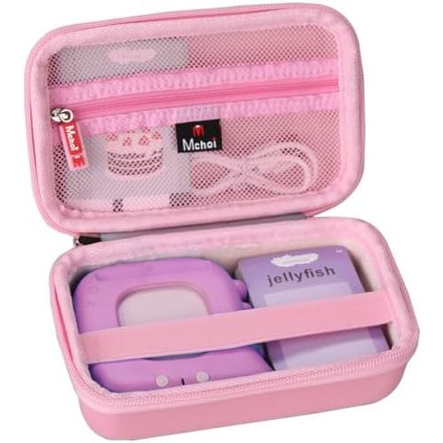 Hard Case Suitable for Aullsaty/QuTZ/Lapare/Airbition/TimingSXD/Startcan/KOKODI/ZNZ Toddler Toys Talking Flash Cards (Pink)