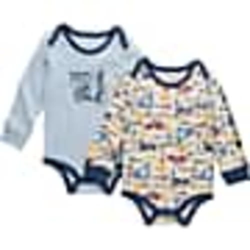 Boys' 2-Piece Long Sleeve Construction Bodysuit Set (Baby) | Carhartt