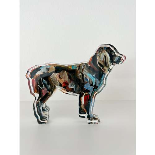 "Boykin" acrylic – Chelsea McShane Art