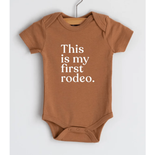 This is my first Rodeo Onesie
