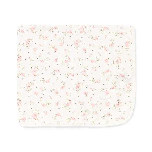 Vintage Rose Receiving Blanket