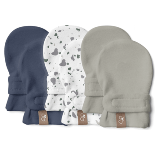 Goumi Stay On Baby Mitts, 0-3 M