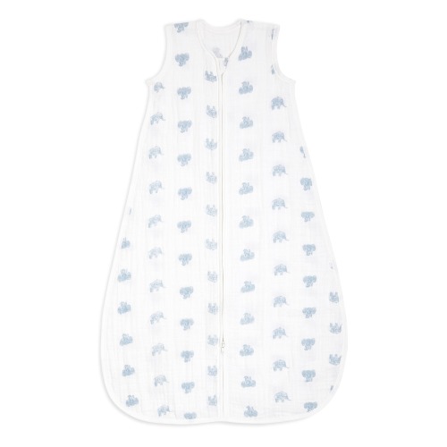 aden + anais organic cotton light sleep sack TOG 1.0 animal kingdom