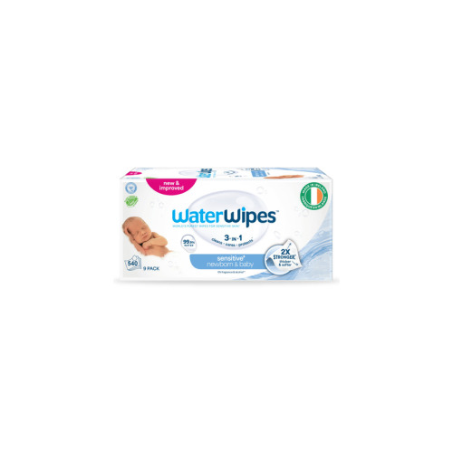 WaterWipes Sensitive+ Newborn & Baby Wipes Unscented & Hypoallergenic