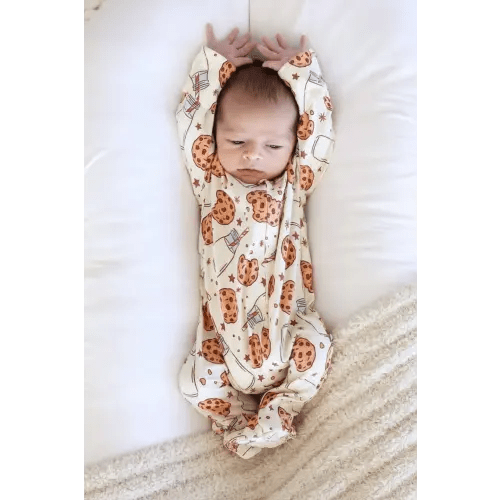 Cookie Cuddles Zipper Footie