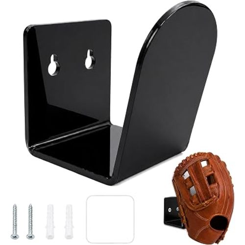 Baseball Softball Glove Holder Wall Mount Display Rack Keep Glove Shape