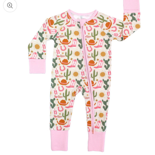 Hey Y'all Western Bamboo Convertible Baby Pajamas – Emerson and Friends