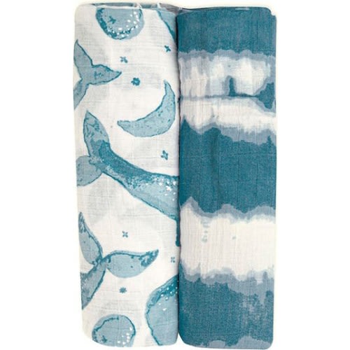 2-Pack Assorted Swaddle Blankets