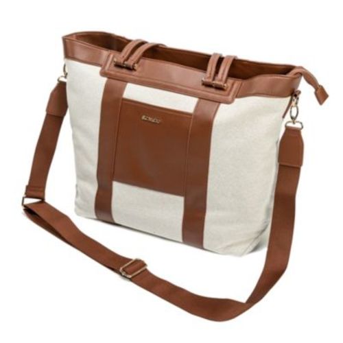 Large Canvas Diaper Tote Bag