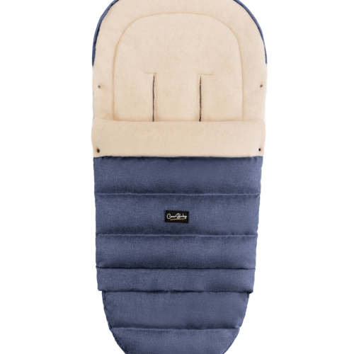 Navy Arctic Organic Wool Adjustable Footmuff – Cover Baby LLC