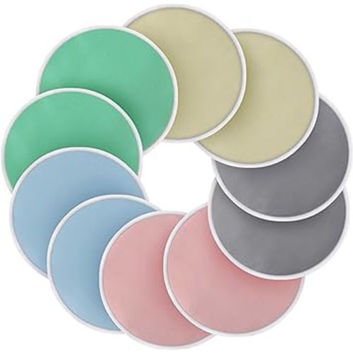 Organic Nursing Pads 12 Pack, Washable Viscose Derived from Bamboo Breastfeeding Pads, Reusable Breast Pads for Breastfeeding, Nipple Pads for Breastfeeding Essentials