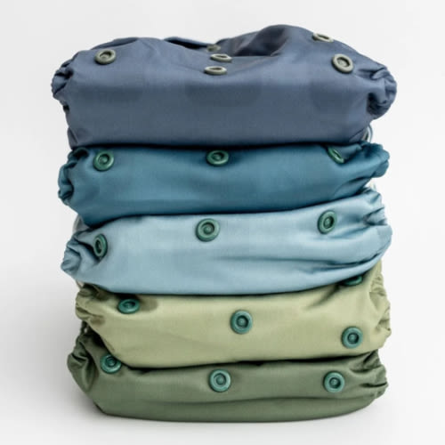 Boho Earth Tones (5) Value Bundle – Kinder Cloth Diaper Co.