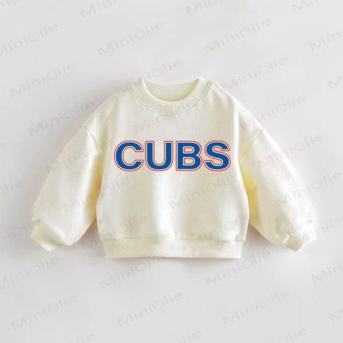 CUBS Baby Toddler Letter Sweatshirt