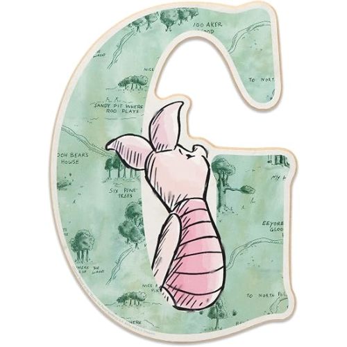 Disney Winnie the Pooh Letter G Wood Wall Decor