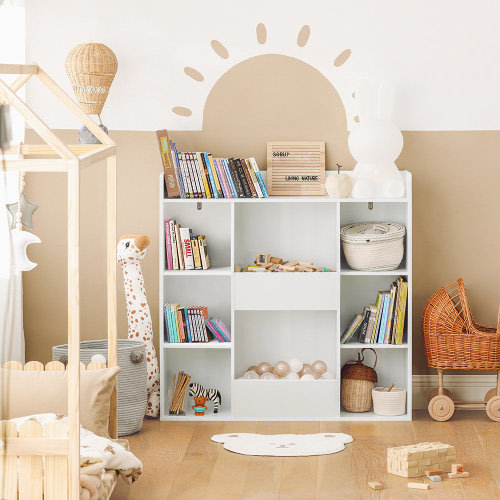 Isabelle & Max™ Treva Isabelle & Max™ Kids Book Display Toy Storage, 40.95" H x 41.65" W & Reviews | Wayfair