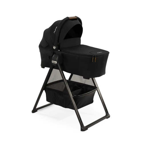 Nuna SWIV™ & TRIV™ Series Bassinet + Stand  - Caviar