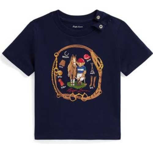 Polo Bear Cotton Graphic T-Shirt