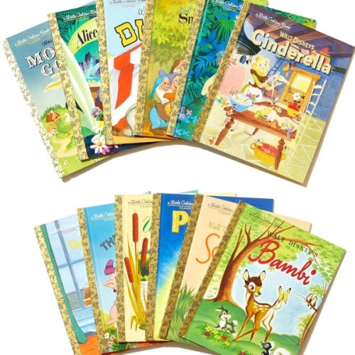 12 Beloved Disney Classic Little Golden Books (Boxed Set)