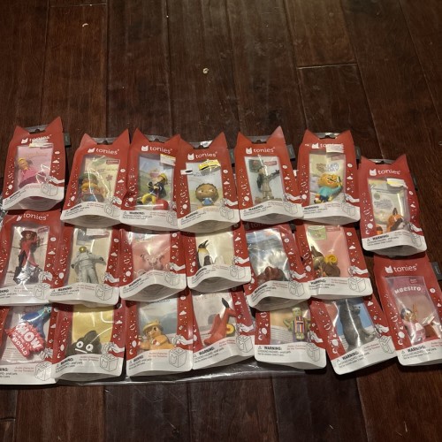 Lot of 20 New Tonies Characters for Toniebox(New Sealed)Mixed No Doubles