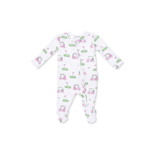 Kids' Golf Carts Two Way Zip Ruffle Footie