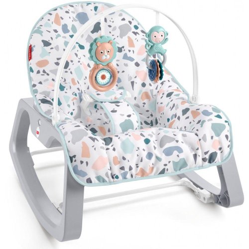 Fisher-Price Infant-to-Toddler Rocker with Removable Toy Bar