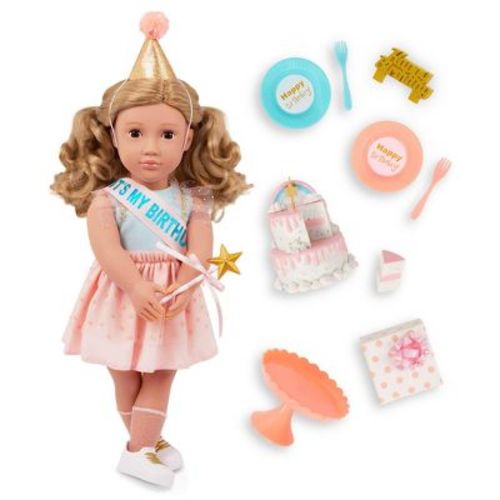 Our Generation Romy 18" Birthday Party Doll & Accessories Set