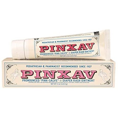 PINXAV Healing Cream, Fast Relief for Diaper Rash, Eczema, Chafing, Bed Sores, Acne, and Minor Cuts and Burns (4 OZ)
