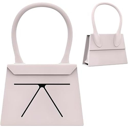 Toddler Snack Purse Silicone with Accessories, Purse Snack Container, Purse Snacks Cup, Toddler Snacks Dispenser(#1pc)