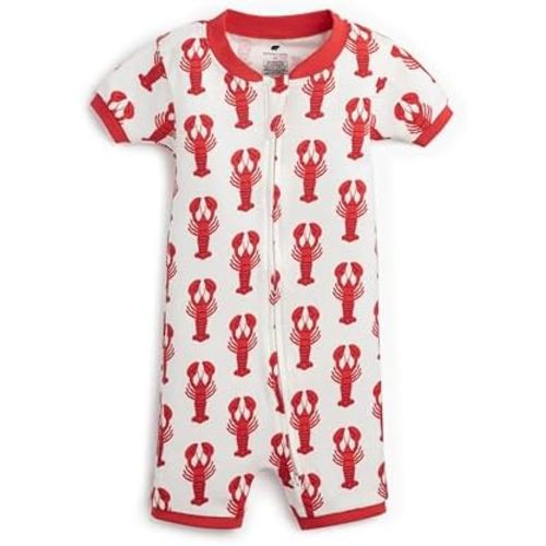 MONICA + ANDY Baby Shorty Pajamas, 100% Organic Baby Clothes for Girls & Boys, Sizes For Newborn, Infant & Toddler