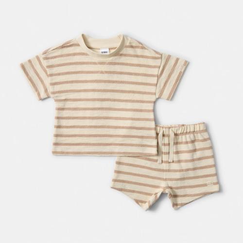 Short Sleeve Textured Set - Kmart