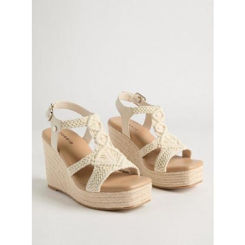 Square Toe Macrame Wedge (WW)