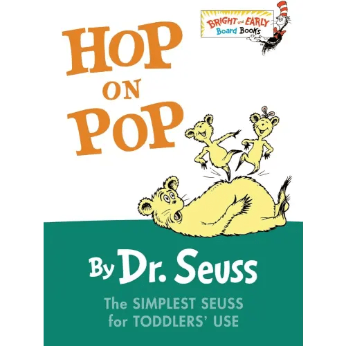 Hop on Pop: The Simplest Seuss for Youngest Use (Bright & Early Board Books)