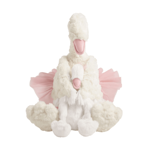 Swan Mama & Baby Plush Set