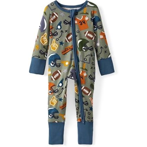 Little Sleepies Baby Pajamas, Viscose from Bamboo, Newborn Sleeper Baby PJs
