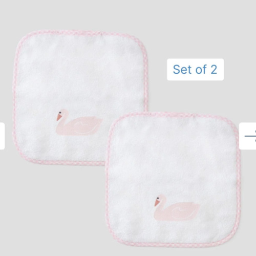 Weezie Baby Washcloths (pair)