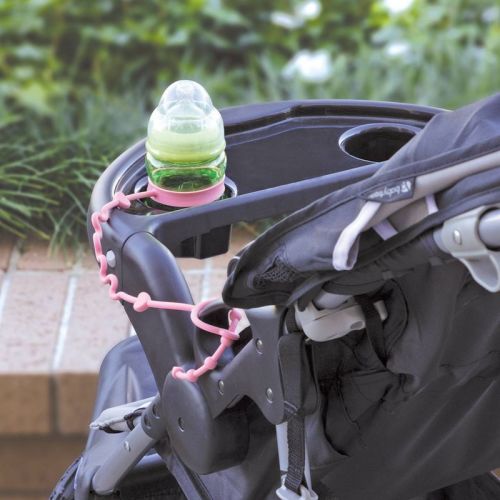 Nuby Silicone Toy & Bottle Tether Bungee Set - 4pc