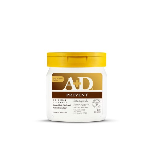 A+D Original Diaper Rash Ointment, Skin Protectant, 1.5 Ounces, 4 Ounces, 16 Ounces