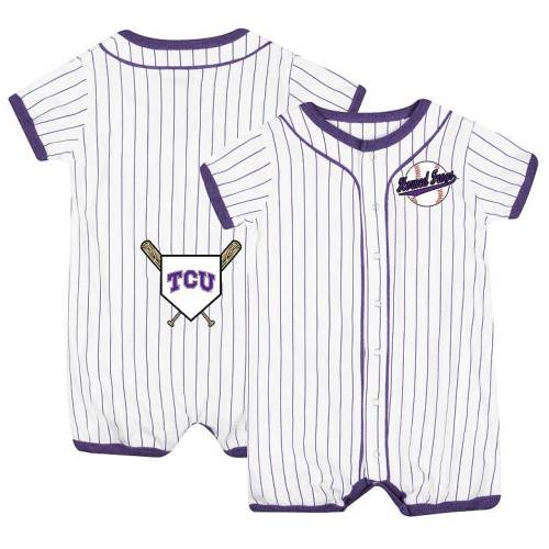 Colosseum Infant TCU Horned Frogs White Romper | Dick's Sporting Goods