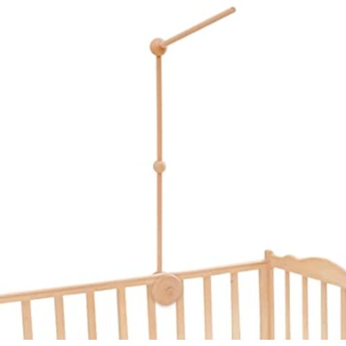 Updated Wooden Mobile Arm for Crib 30 inches- Baby Mobile Hanger for Crib Nursery Mobile Holder 360° Rotatable for Hanging Baby Mobiles Plush Dolls | Gift for Baby Shower & Nursery Decoration
