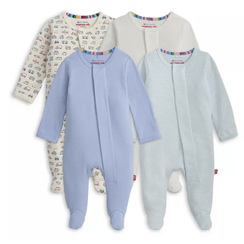 Boys' Footie Bundle, Pack of 4 - Baby