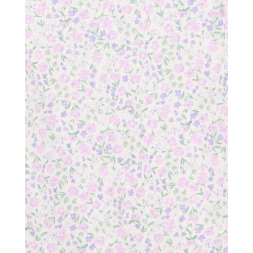 Baby Girl 5-Pack Floral Polka Dot Short-Sleeve Bodysuits | Carter's