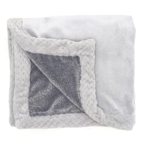 aden + anais Plush Blanket - Soft Minky Baby Blanket for Infants, Toddlers, Kids, for Crib, Stroller, Travel, Storm Grey