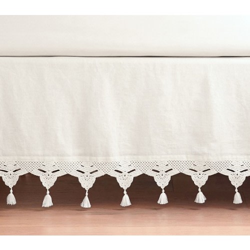 Boho Crib Skirt | Pottery Barn Kids