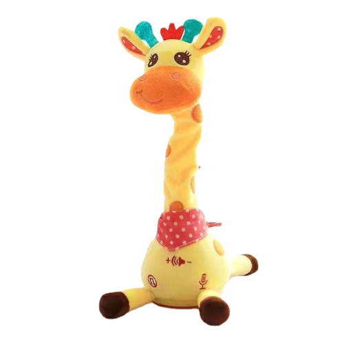 Interactive Dancing Giraffe Plush Toy with Adjustable Volumes and Multiple Music Options for Kids