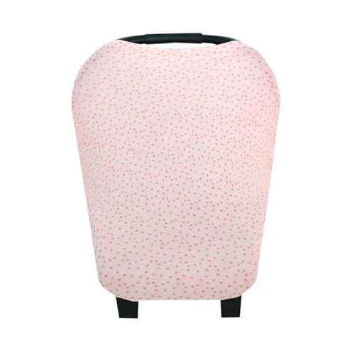 Copper Pearl Multi-Use Cover: Car Seat Covers, Nursing Cover, and Stroller Cover for Sun - Stretchy Fabric, All-Season Use, Stylish Designs, Easy Access for Moms - Dottie