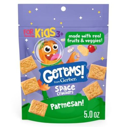 Get'ems! from Gerber Space Crackers Kids Snacks - Parmesan