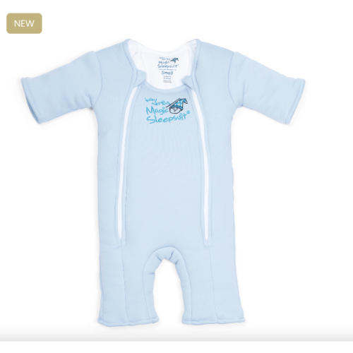 Blue Baby Merlin’s Magic Sleepsuit – 100% Cotton for Better Baby Sleep
