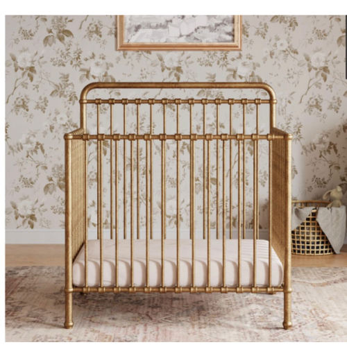 Namesake Winston 3-in-1 Convertible Mini Crib - Gold