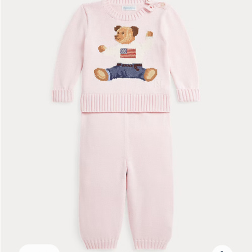 Polo Bear Sweater & Pant Set