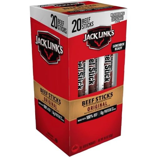 Jack Link's Original Beef Jerky Sticks - 0.92 oz (20 Pack)